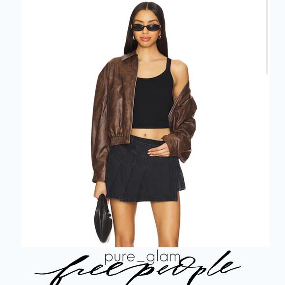 Free People denim skort - Picture 6 of 7